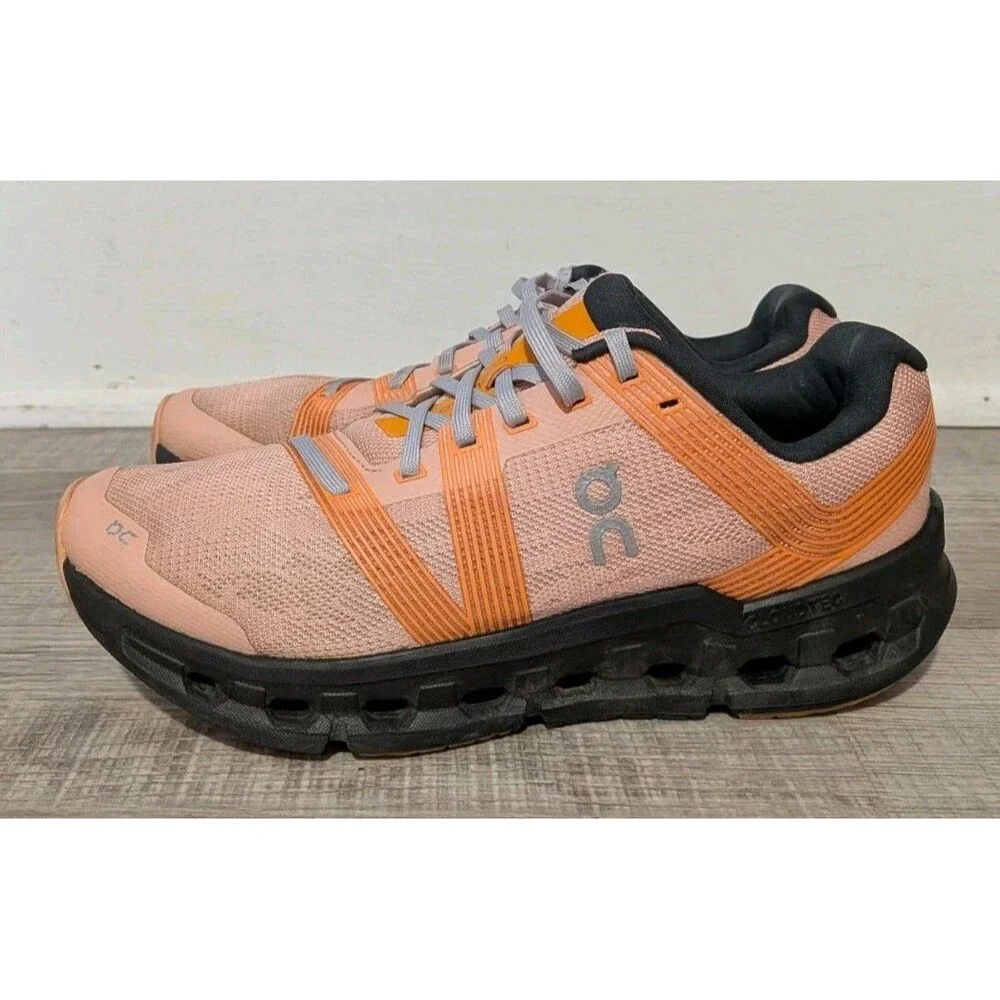 On Cloudgo Shoes Rose Magnet Orange Athletic Women's Sz 8.5 Running On Cloud